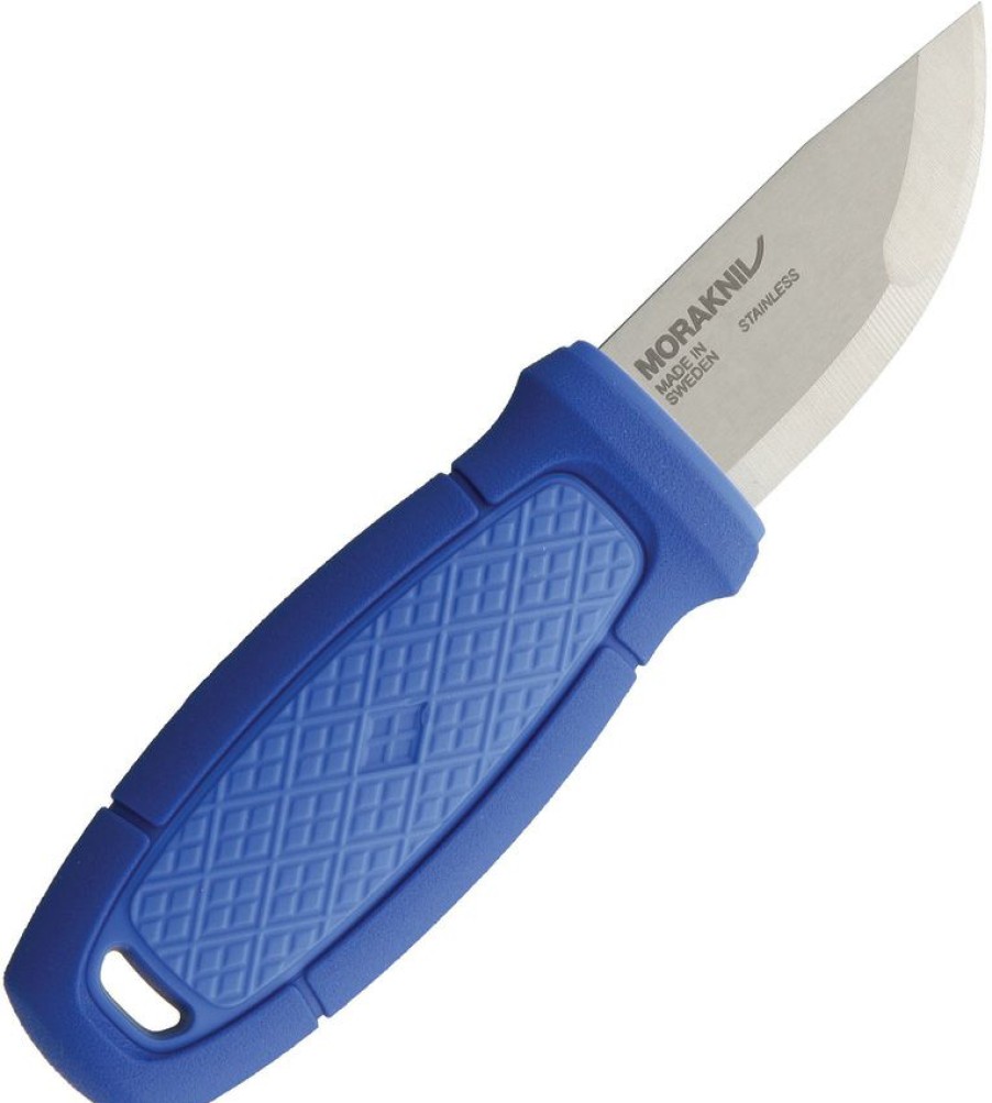 Knives * | Ft01779 Mora Blue Eldris Kit Camping Knife Closeout Sale