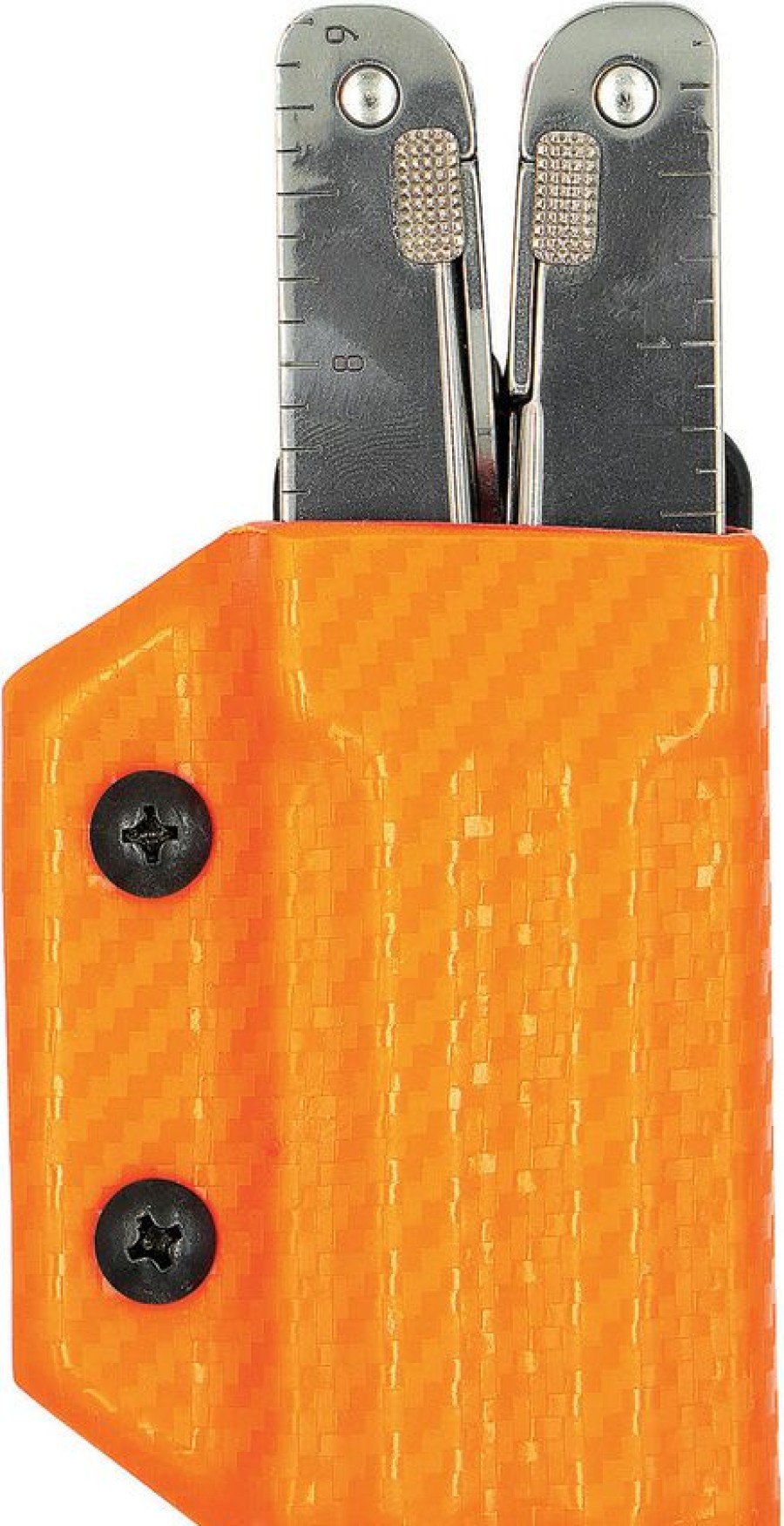 Knife Care * | Quick Delivery Clp048 Clip & Carry Victorinox Swisstool Sheath Orange