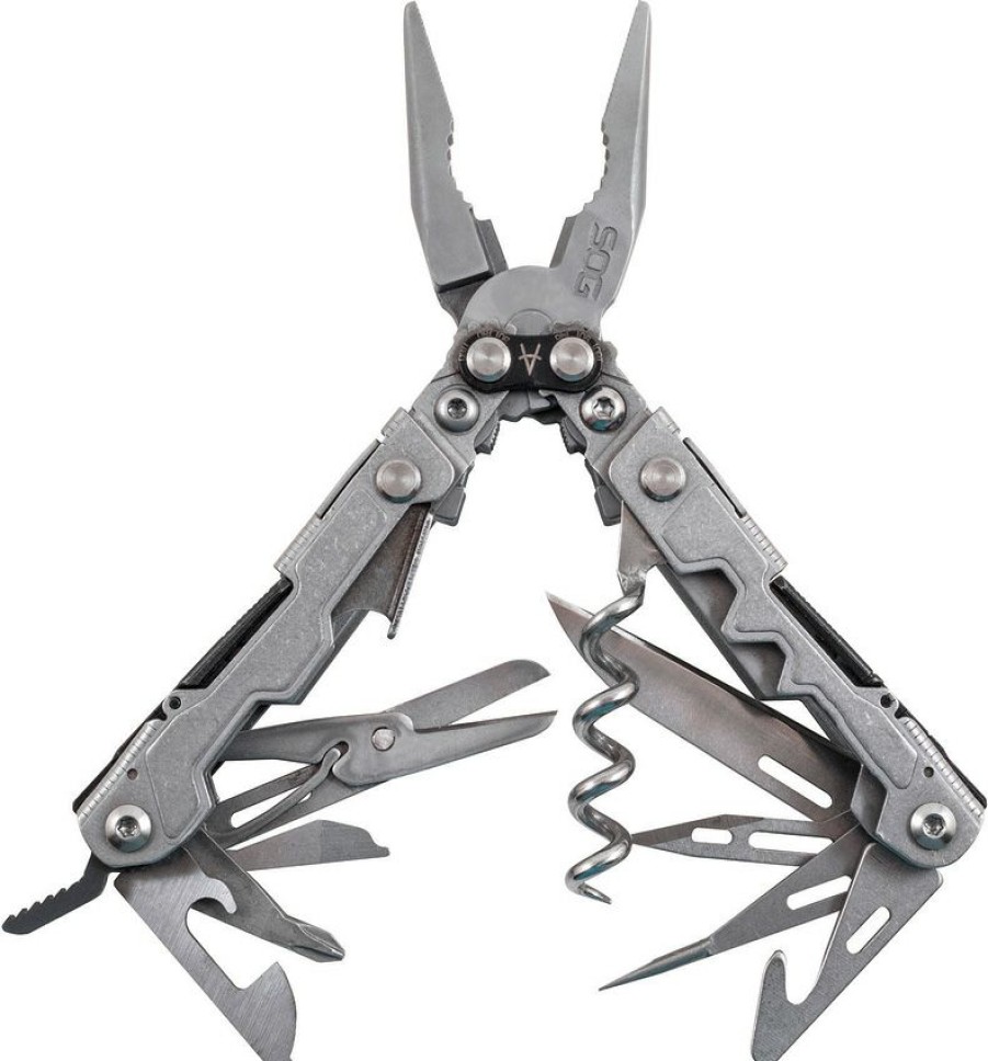 Tools * | Cheaper Sogpl1001Cp Sog Knives & Multi Tools Powerlitre Bead Blast