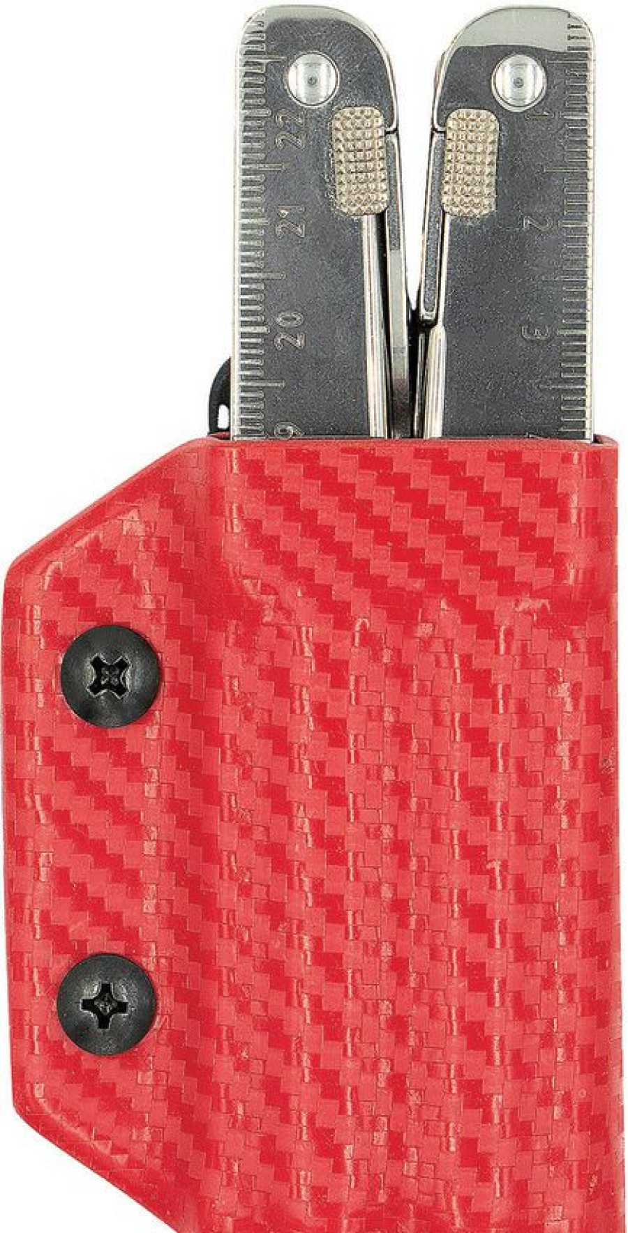 Knife Care * | Reliable Quality Clp050 Clip & Carry Victorinox Swisstool Sheath Red