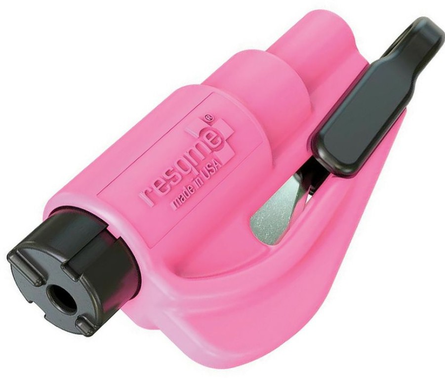 Tools * | Tendy Style Lh04 Resqme Resqme Keychain Tool Pink