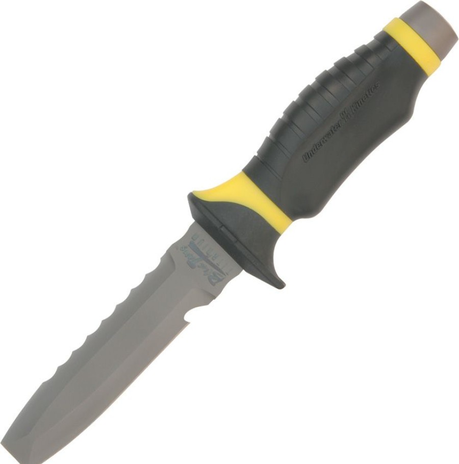 Knives * | Uk30071 Underwater Kinetics Blue Tang Titanium Dive Knife Sale Online