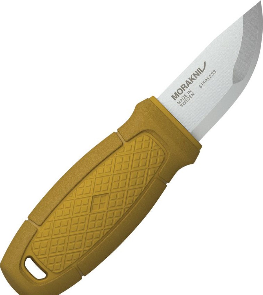 Knives * | Exclusive Design Ft01781 Mora Yellow Eldris Kit Camping Knife