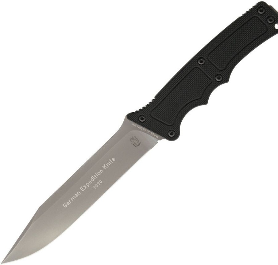 Knives * | Ei825229G Eickhorn Solingen Expedition Knife Black Flash Sale