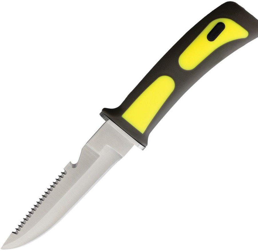 Knives * | Special Cn210424Yw Diver'S Knife Yellow