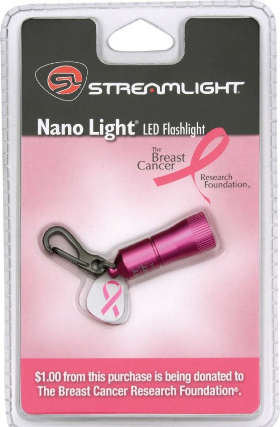 Tools * | Online Sales Str73003 Streamlight Pink Nano Light With White Led