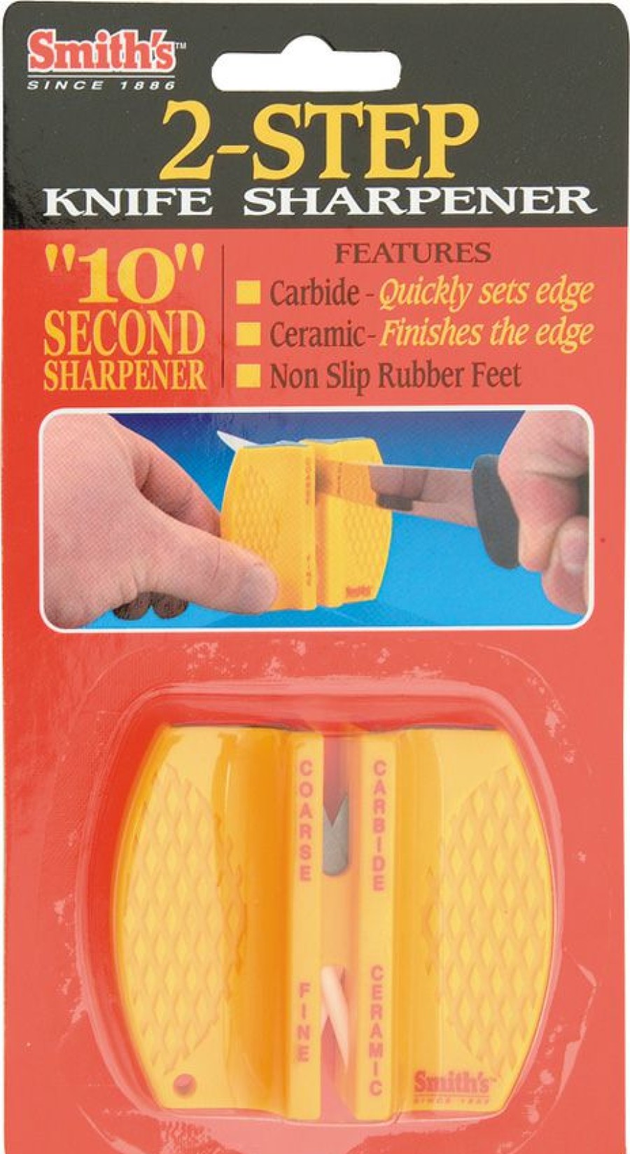 Knife Care * | Closeout Sale Ac87 Smith'S Two Step Knife Sharpener