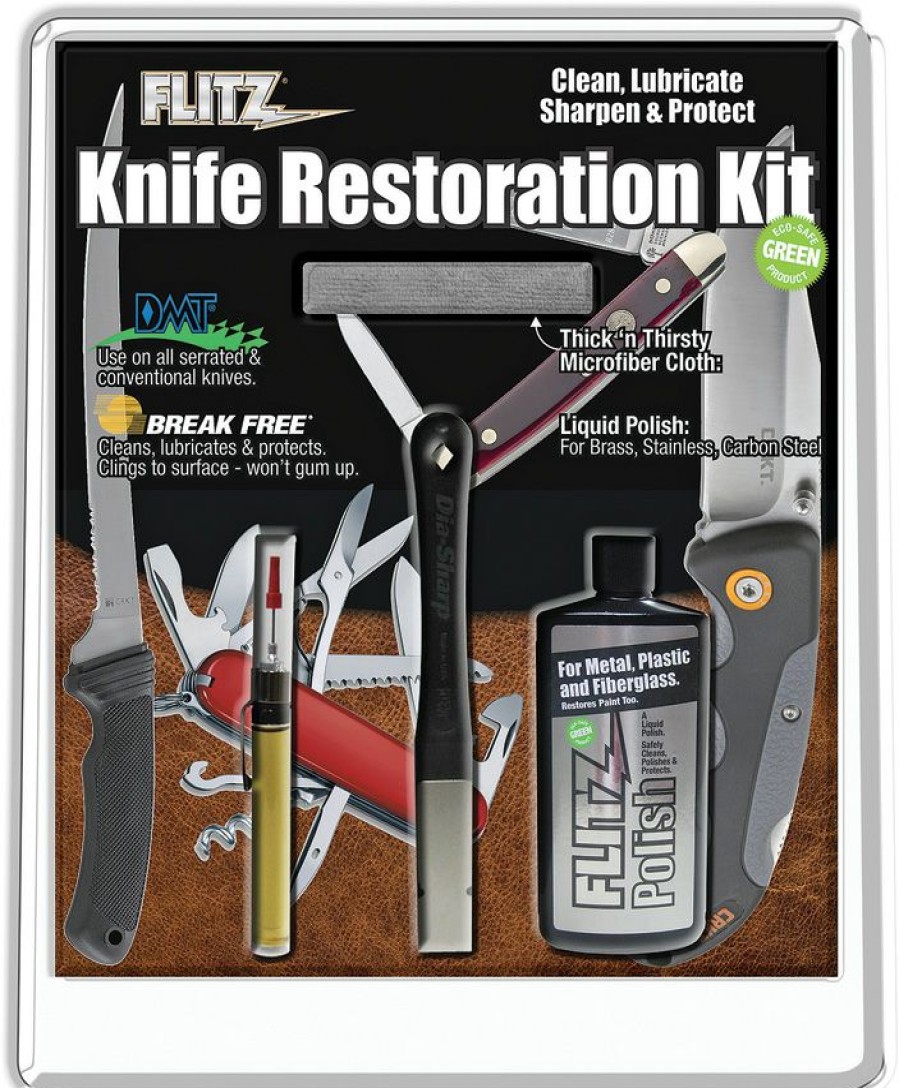 Knife Care * | Quick Delivery Fz41511 Flitz Knife Restoration Kit