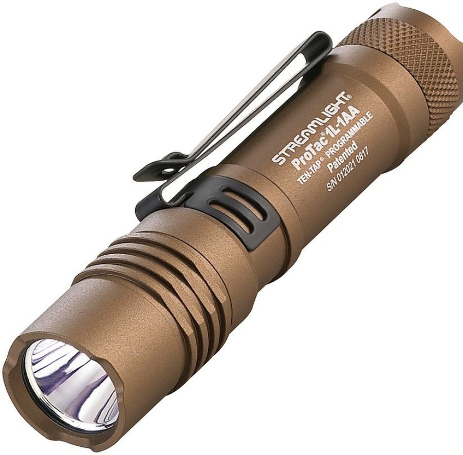 Tools * | Quick Delivery Str88073 Streamlight Protac 1L Flashlight Coyote