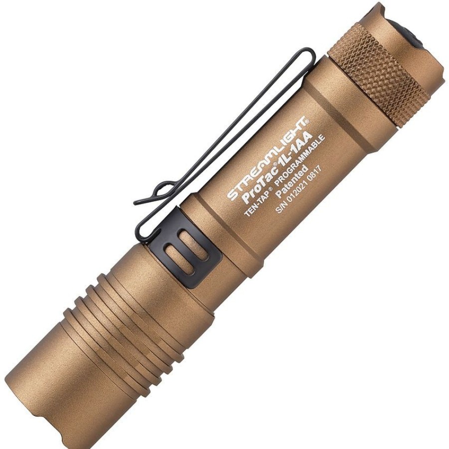 Tools * | Quick Delivery Str88073 Streamlight Protac 1L Flashlight Coyote