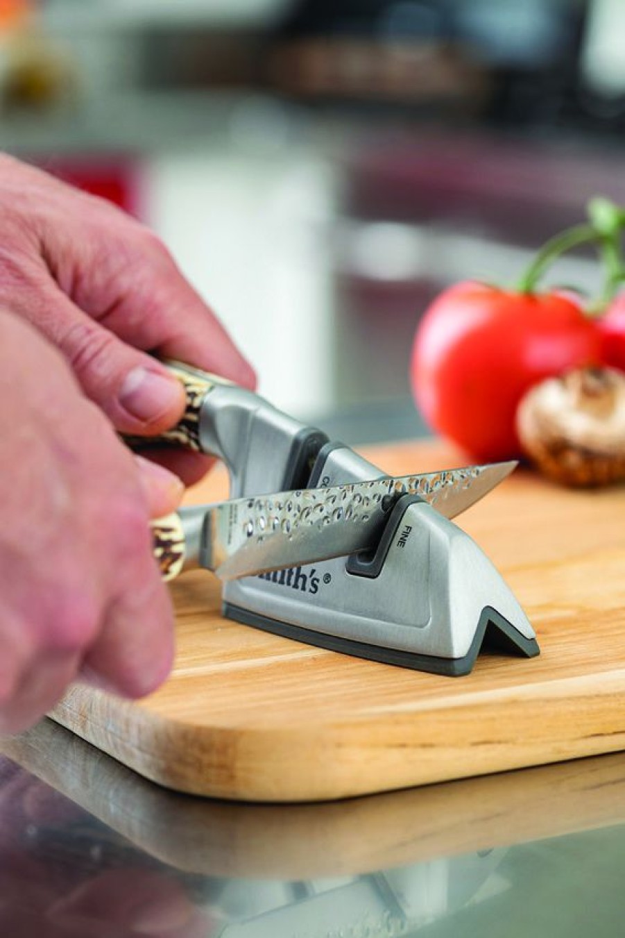 Knife Care * | Best Quality Ac51115 Smith'S Cabin & Lodge Knife Sharpener