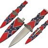 Knives * | Cn211467Cf Boot Knife Confederate Flag Online Sale