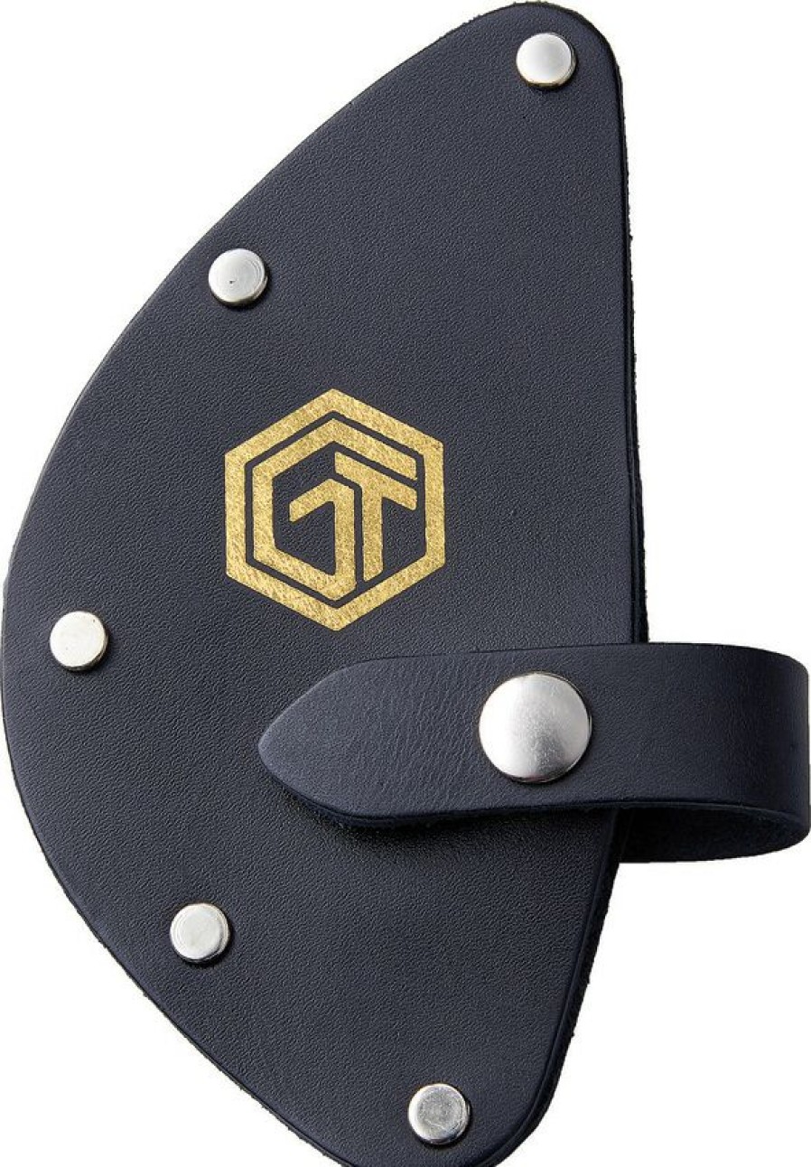 Tools * | Cheaper Ogthsb Off Grid Tools Hammer Axe Sheath Black Leather