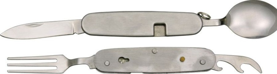 Knives * | Reliable Quality Cn2108444 Four Function Camping Knife