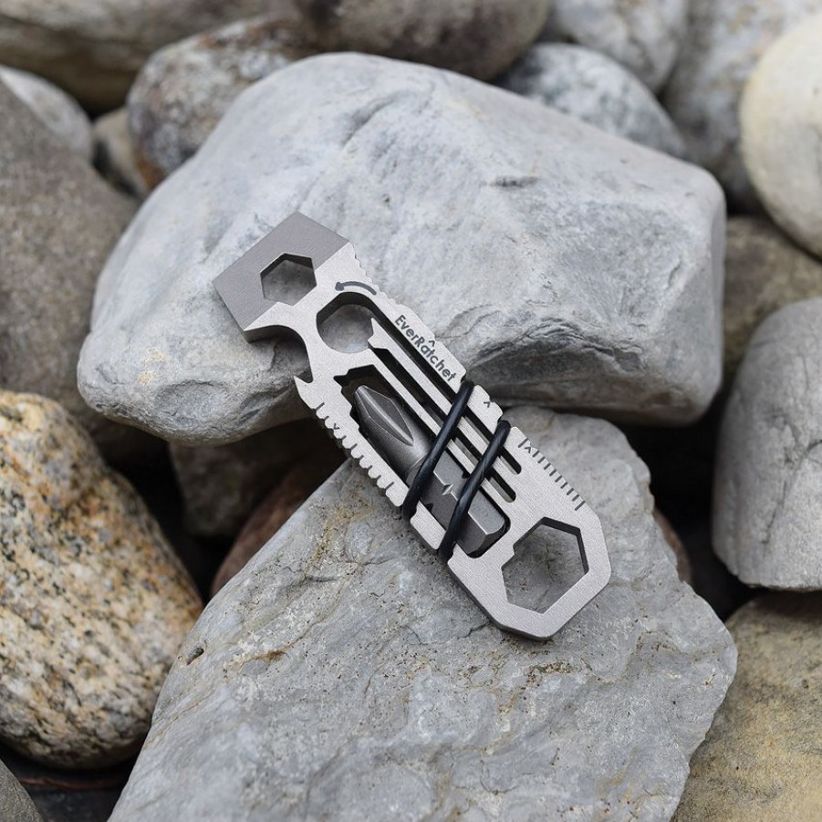 Tools * | Cheaper Gnf002 Gear Infusion Everratchet Keychain Multitool