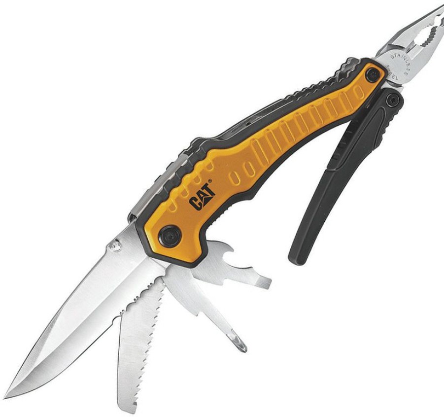 Tools * | Online Cat980045 Caterpillar Multi Tool 9 Function