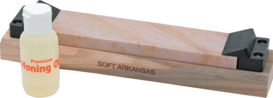 Knife Care * | Cheap Ac42 Arkansas Soft Stone Knife Sharpener