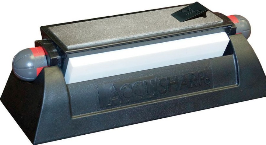 Knife Care * | Exclusive Design As025C Accusharp Tri-Stone Knife Sharpening System