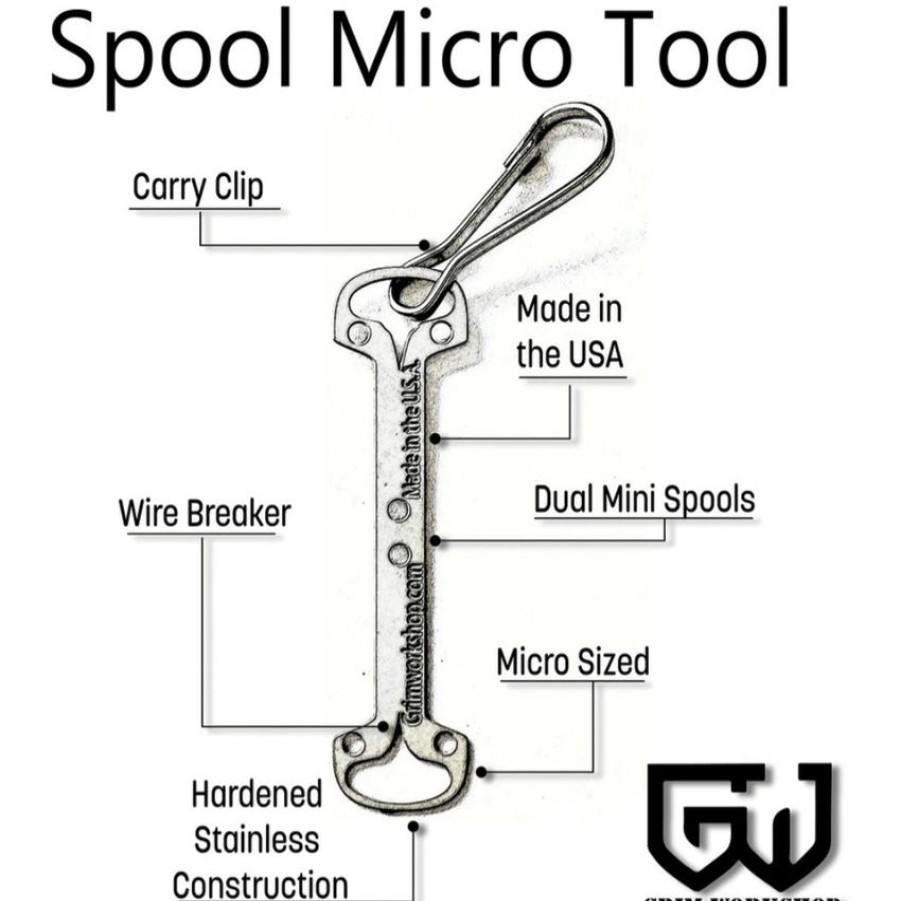 Tools * | Quick Delivery Grimt003 Grim Workshop Spool Micro Tool