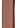 Knife Care * | Reliable Quality Sh1160 Brown Leather Fixed Blade Knife Sheath 10 Inch