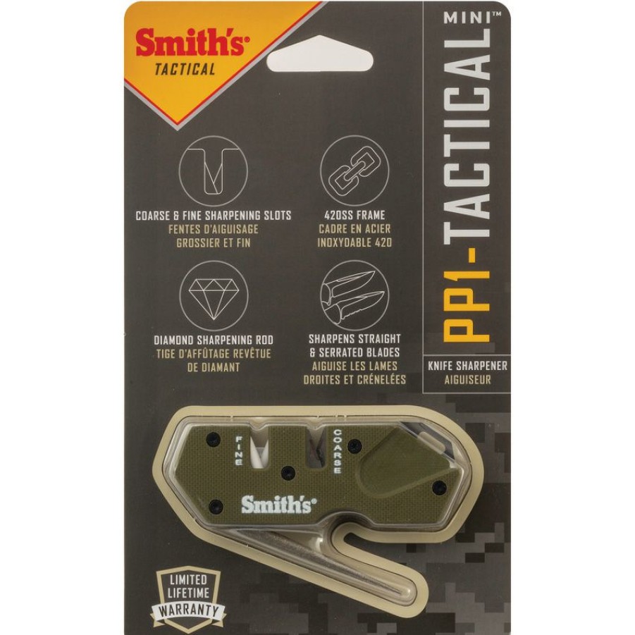 Knife Care * | Quick Delivery Ac50984 Smith'S Pp1 Mini Tactical Knife Sharpener