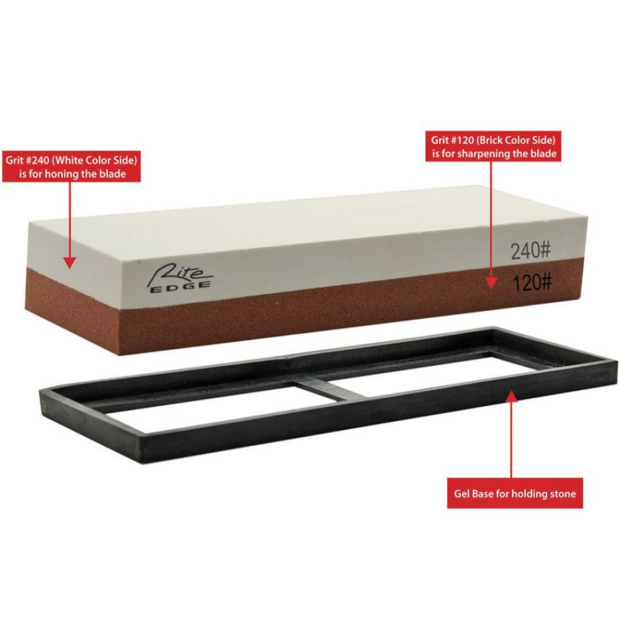 Knife Care * | Top Selling Cn212873 Knife Sharpening Stone 120/240