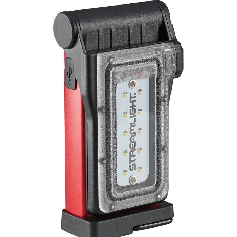 Tools * | Online Sales Str61501 Streamlight Flipmate Worklight Red