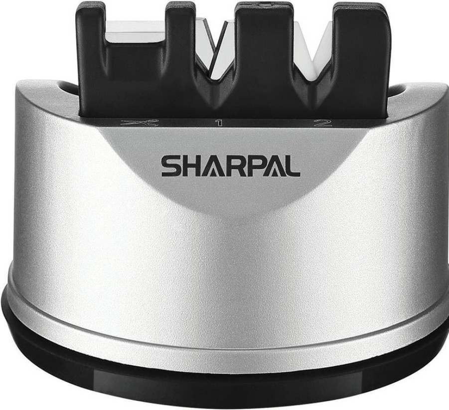 Knife Care * | Reliable Quality Shp191H Sharpal Knife And Scissors Sharpener