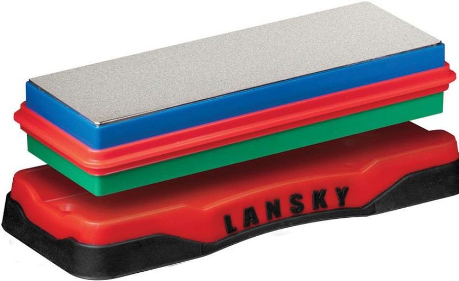 Knife Care * | Online Ls09550 Lansky Double-Sided Diamond Benchstone